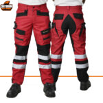 Yin safety Pants, Pants With Reflective, 8pockets Pants